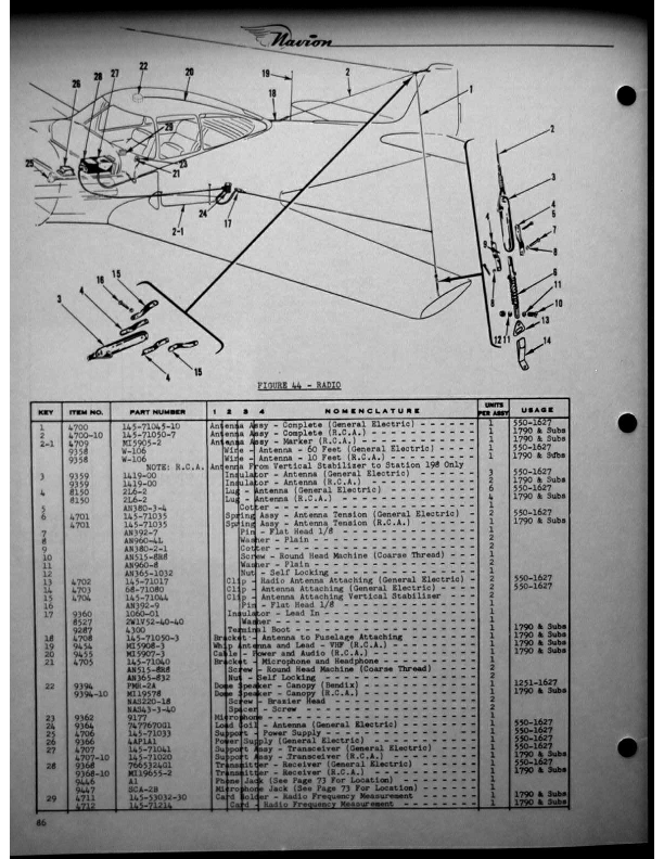Navion-Parts Catalog page112