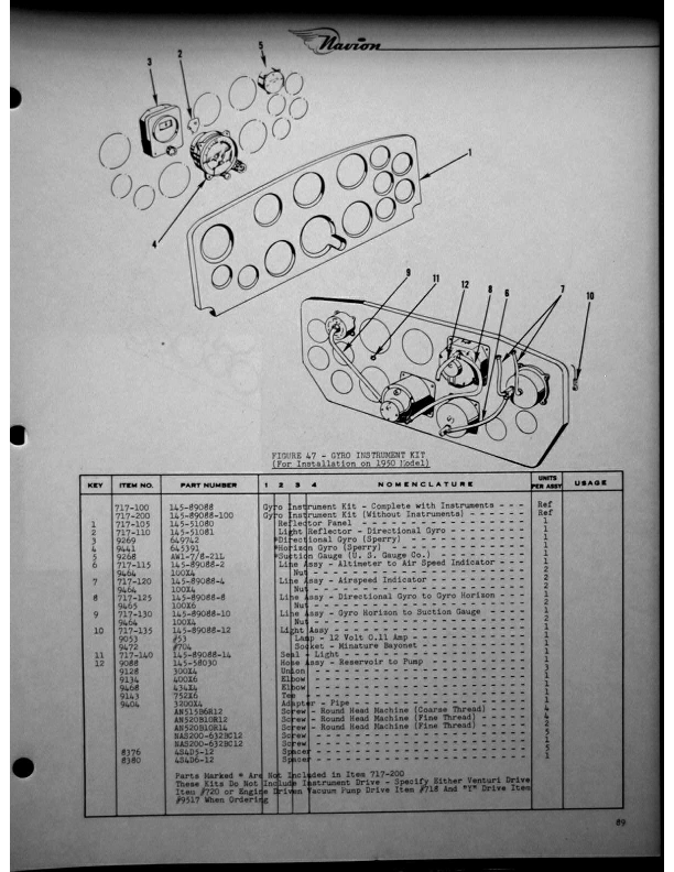 Navion-Parts Catalog page117