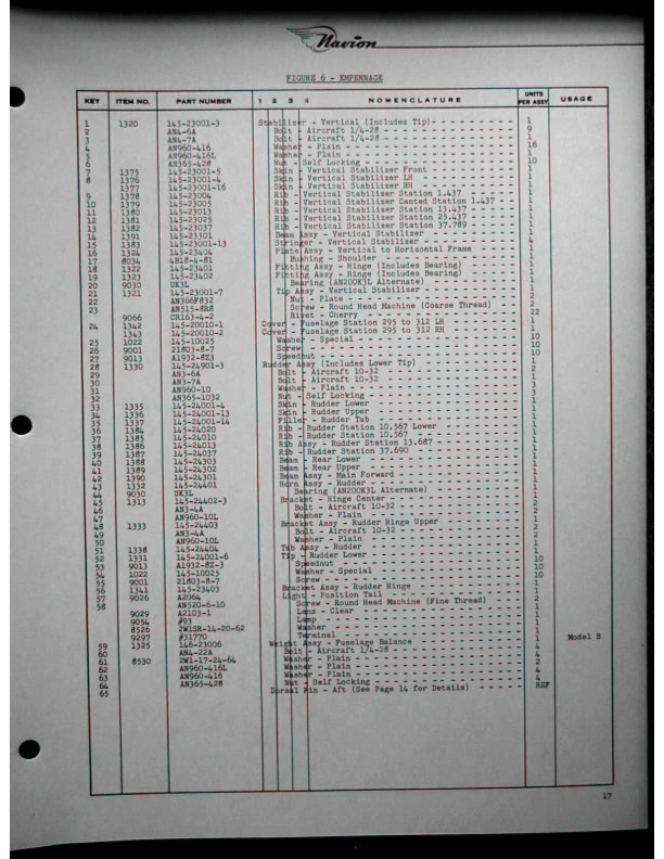 Navion-Parts Catalog page18