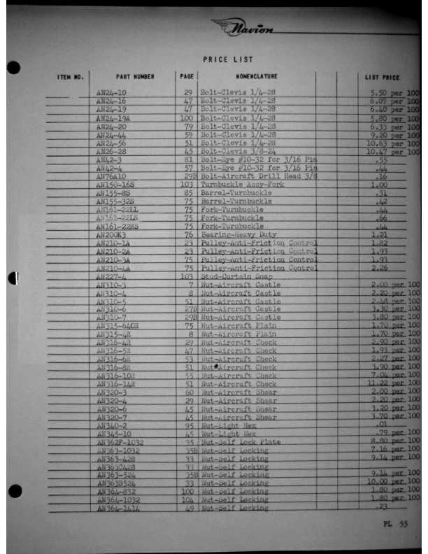 Navion-Parts Catalog page198
