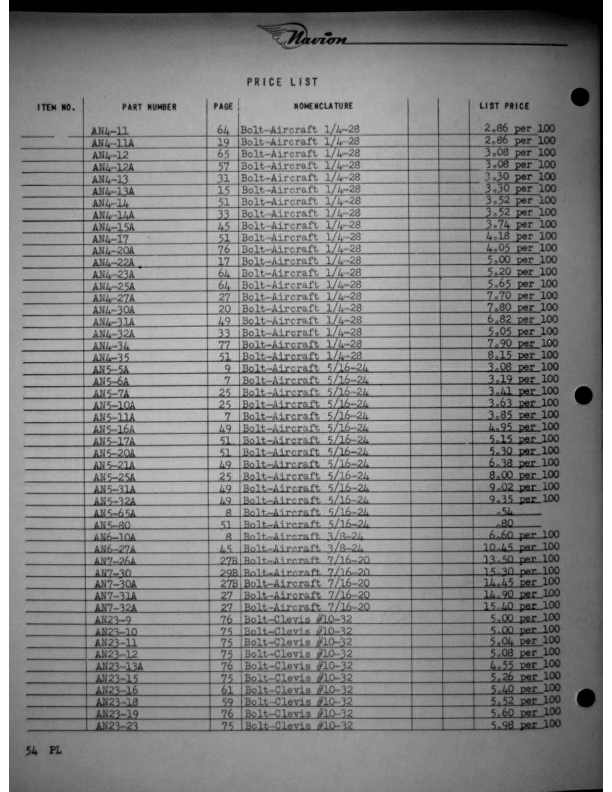 Navion-Parts Catalog page197
