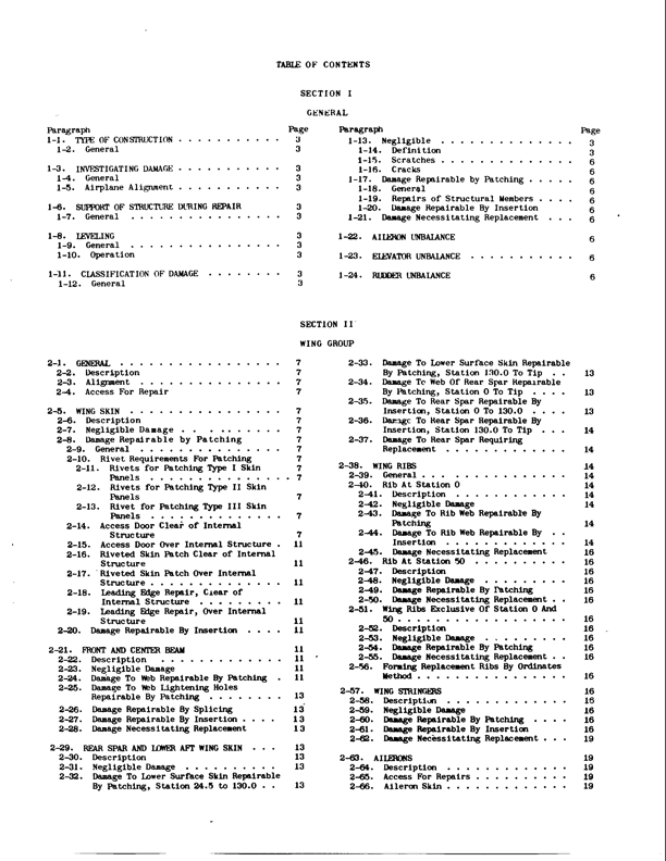 Structural Repair Manual Page3