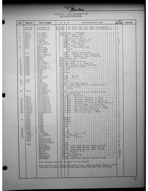 Navion-Parts Catalog page119