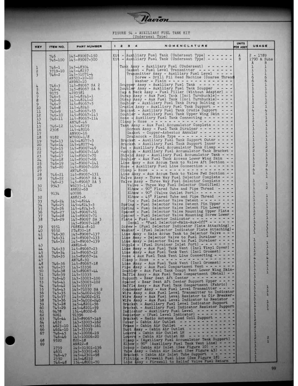 Navion-Parts Catalog page127