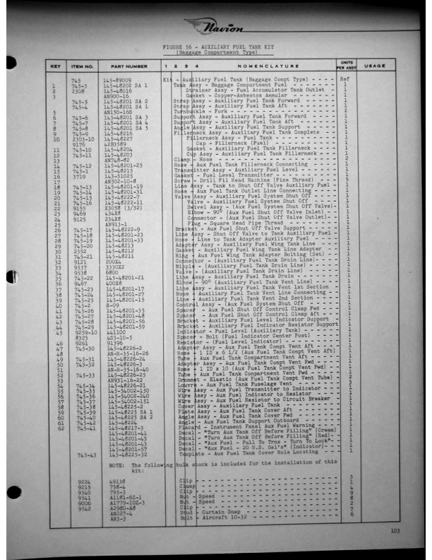 Navion-Parts Catalog page131