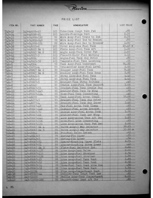 Navion-Parts Catalog page147
