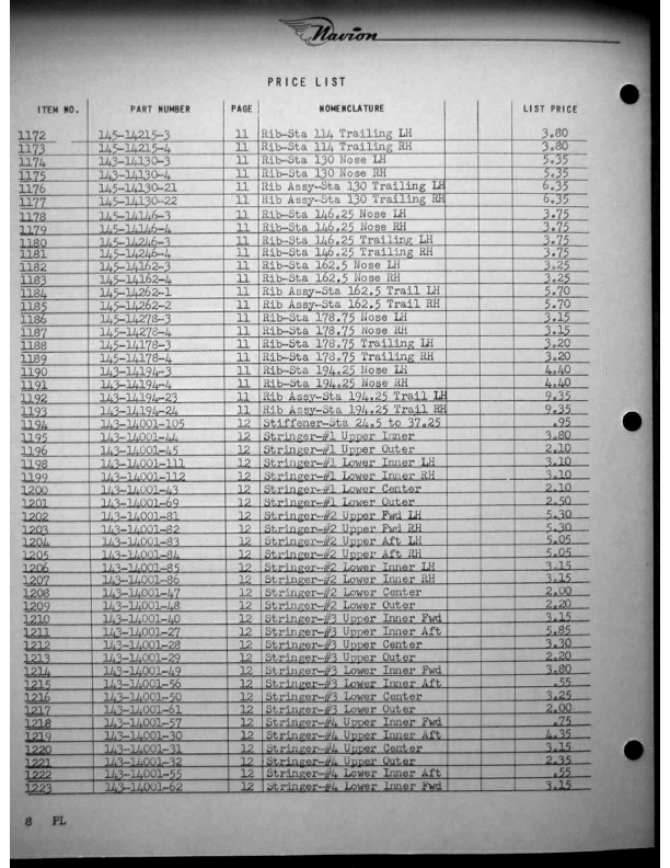 Navion-Parts Catalog page151