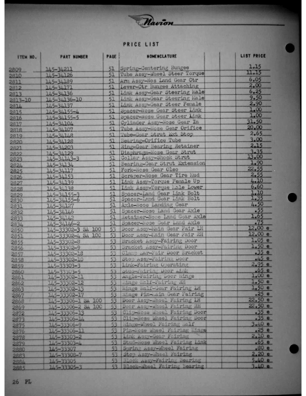 Navion-Parts Catalog page169