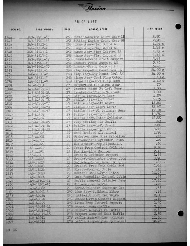 Navion-Parts Catalog page161
