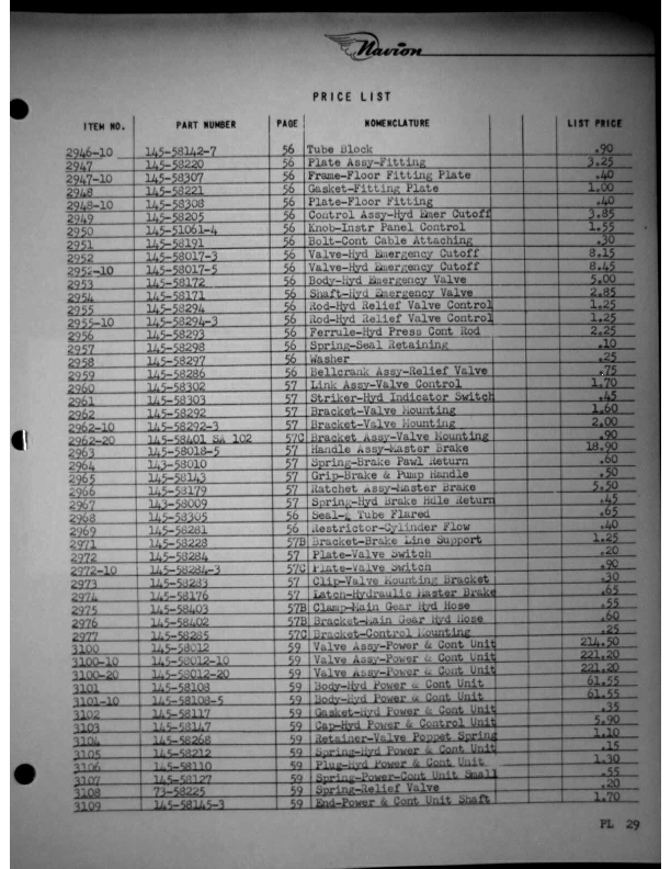 Navion-Parts Catalog page172