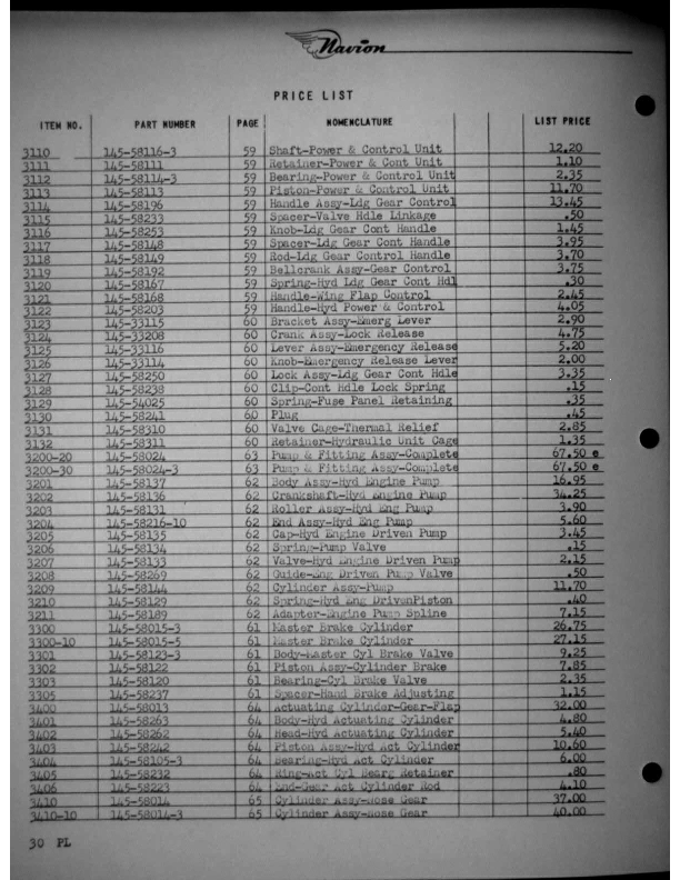 Navion-Parts Catalog page173