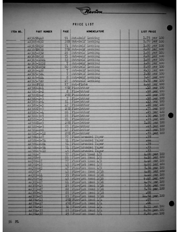 Navion-Parts Catalog page199
