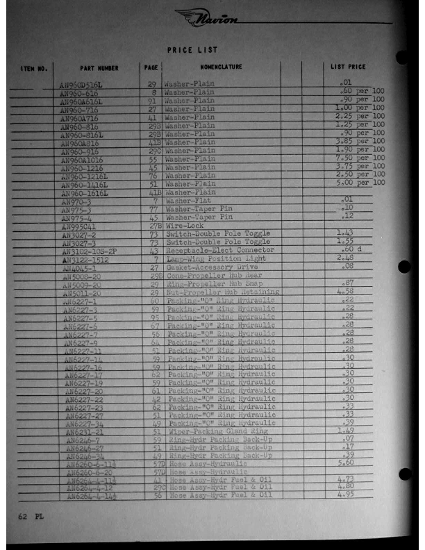 Navion-Parts Catalog page205