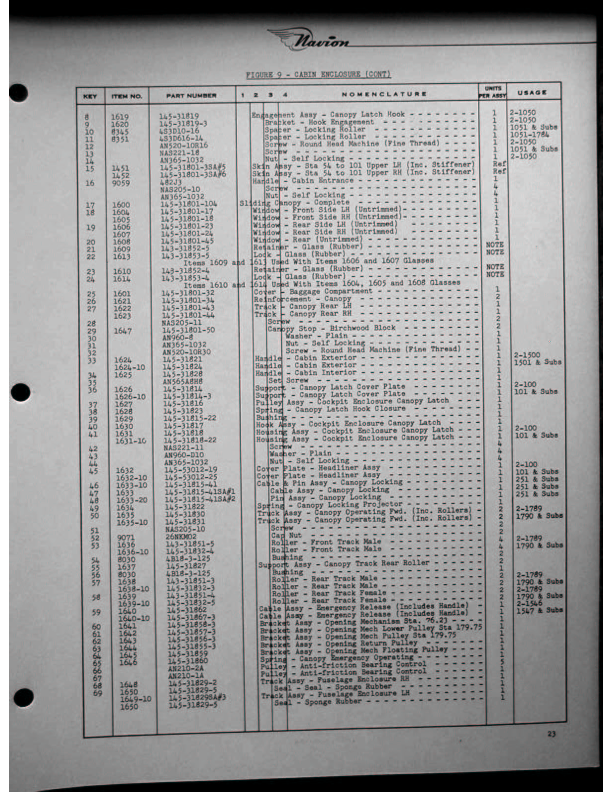 Navion-Parts Catalog page25